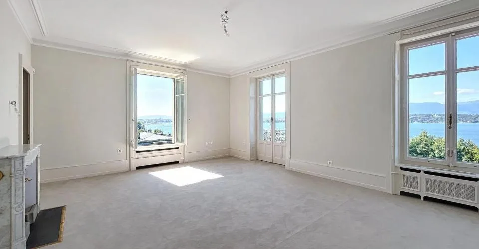 Exceptionnelle maison de maître avec vue lac à Cologny – Foto 12 von 13