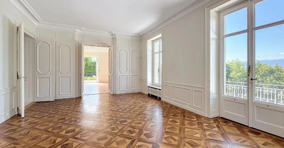 Exceptionnelle maison de maître avec vue lac à Cologny – Foto 5 von 13