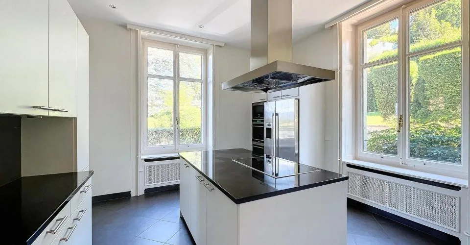 Exceptionnelle maison de maître avec vue lac à Cologny – Foto 8 von 13