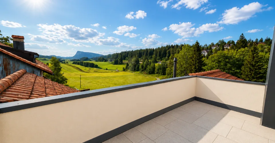 Duplex rénové avec terrasse et mezzanine au c?ur du village