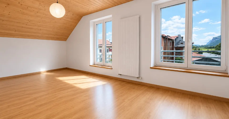 Duplex rénové avec terrasse et mezzanine au c?ur du village
