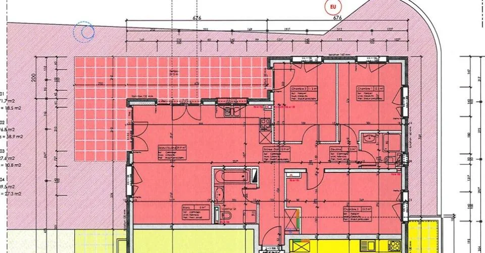 Bel appartement de 4.5 pièces au rez avec jardin