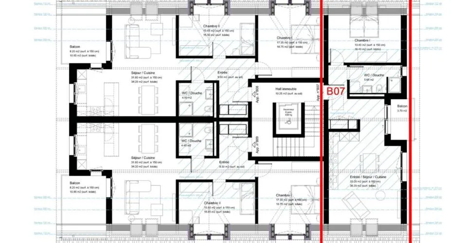 Magnifique appartement récent de 2.5 pièces avec balcon