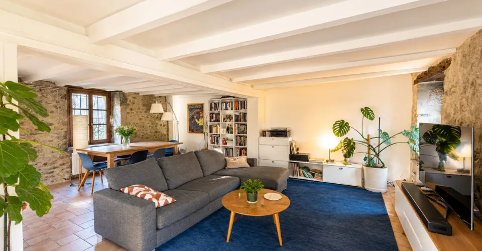 À louer - Authentique maison de village avec jardin au coeur du Vieux-Vernier
