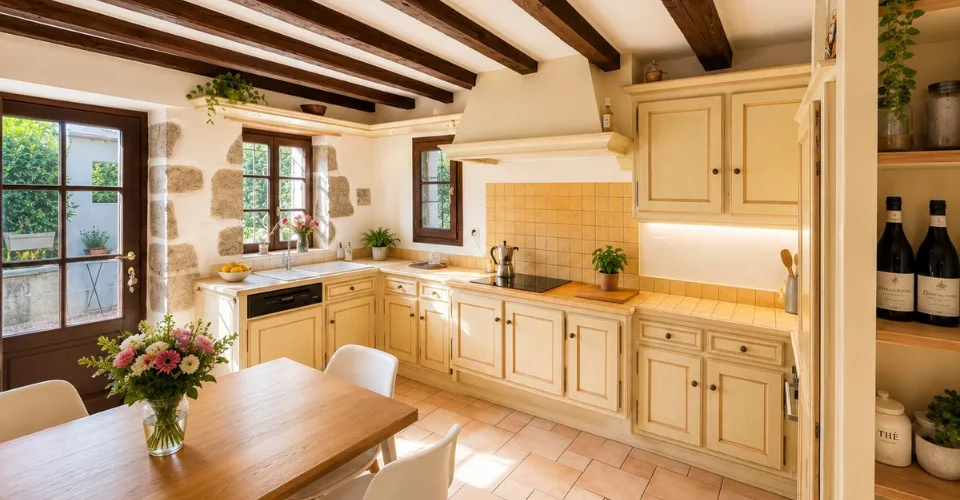 À louer - Authentique maison de village avec jardin au coeur du Vieux-Vernier