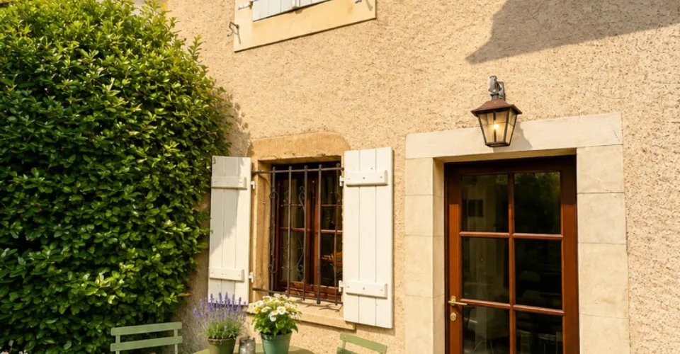 À louer - Authentique maison de village avec jardin au coeur du Vieux-Vernier