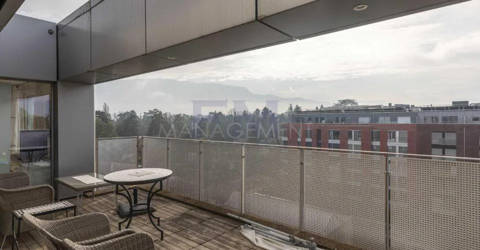 Florissant-Malagnou Chemin du Velours, 5 pièces au 6ème étage, env 210m2 + terrasses et loggia – photo 8 sur 13
