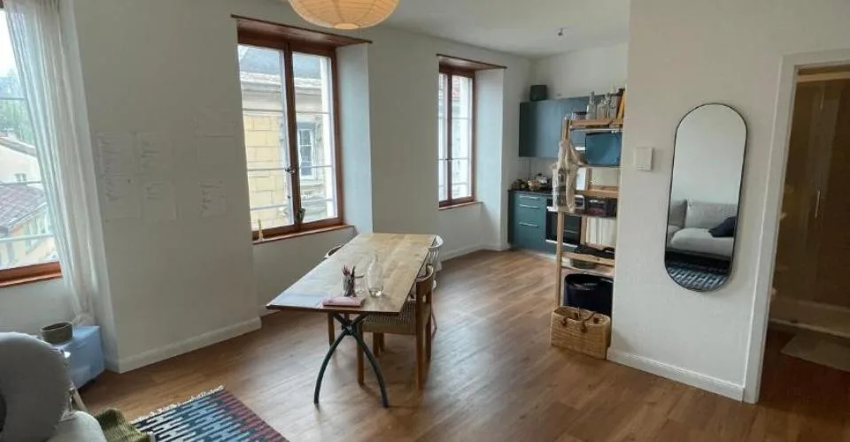 Appartement de caractère de 2.5 pièces dans un immeuble historique rénov