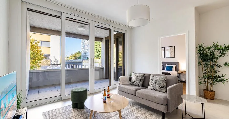 Appartement 1 chambre moderne avec balcon à Crissier -- Lausanne
