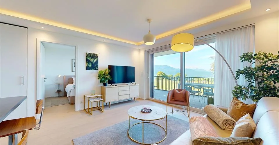 Appartement au cœur de Lavaux avec une imprenable sur le lac
