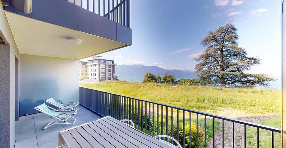 Appartement au cœur de Lavaux avec une imprenable sur le lac