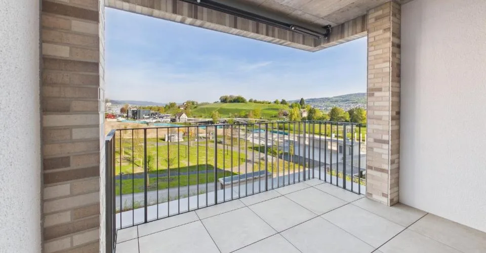 Exklusive 3.5-Zimmer-Neubauwohnung im AuPark  modernes Wohnen mit Blick zum Zürichsee - E-Parkplatz inklusve