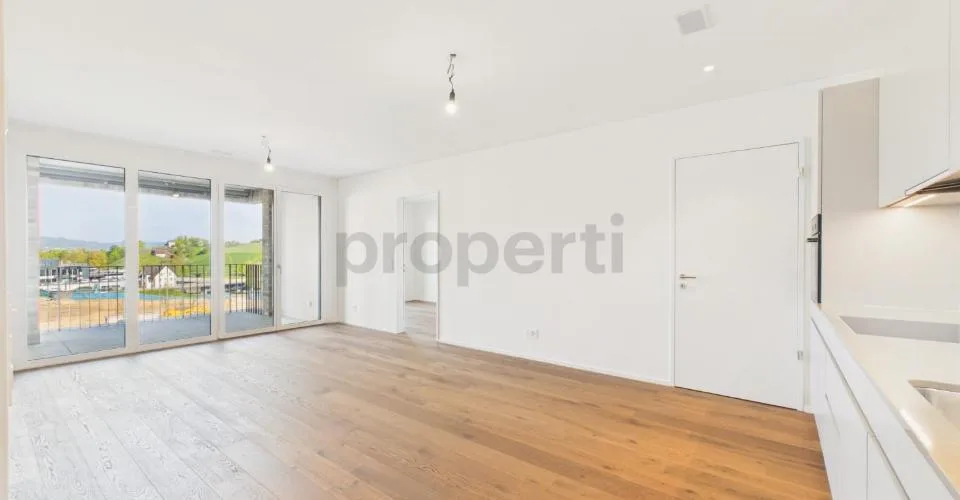 Exklusive 3.5-Zimmer-Neubauwohnung im AuPark  modernes Wohnen mit Blick zum Zürichsee - E-Parkplatz inklusve