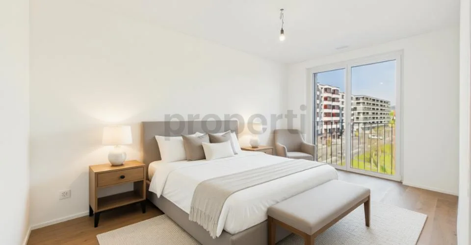 Exklusive 3.5-Zimmer-Neubauwohnung im AuPark  modernes Wohnen mit Blick zum Zürichsee - E-Parkplatz inklusve