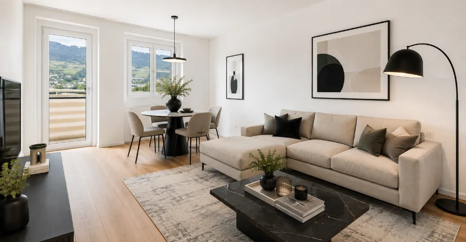 Hochwertig sanierte 3.5-Zimmer-Wohnung im Erstbezug