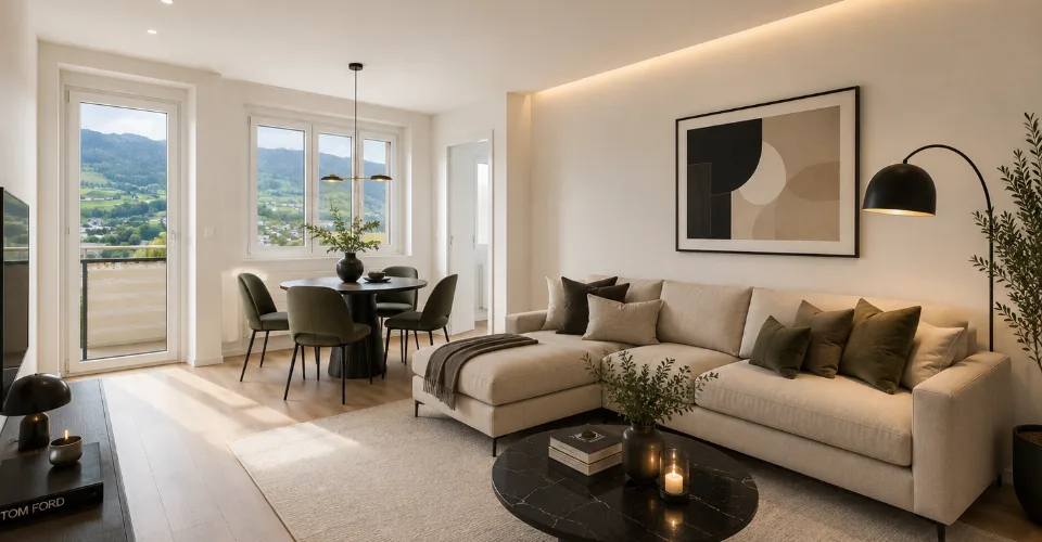 Neu renovierte 2.5-Zimmer-Wohnung mit Balkon, Luzern