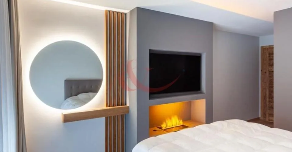 Crans - Montana , UN APPARTEMENT CONTEMPORAIN ENTIÈREMENT MEUBLÉ, PENSÉ DANS LES MOINDRES DÉTAILS