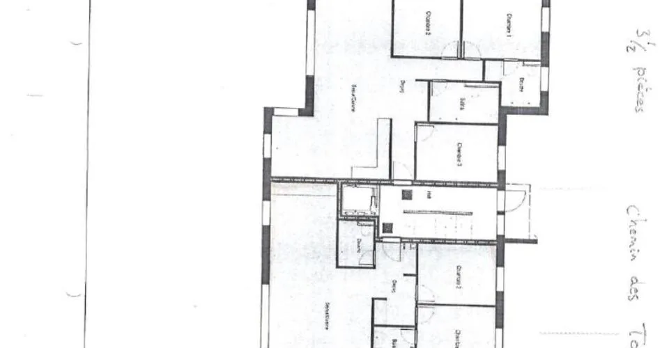 Bel appartement de 3.5 pièces au rez avec jardin à Gingins