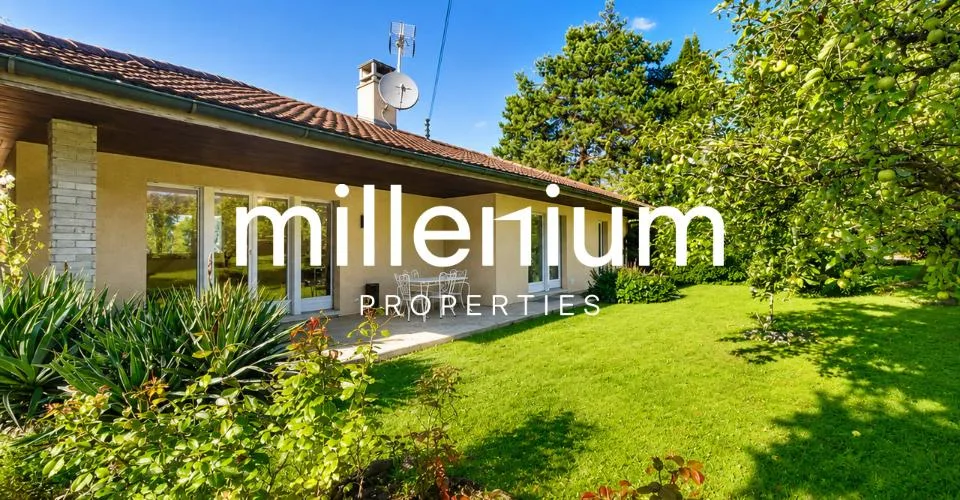 Magnifique maison familiale individuelle à Cointrin