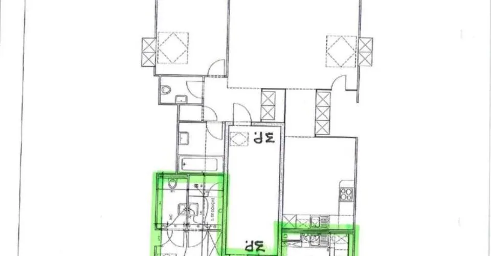 Appartement traversant de 3 pièces au Grand-Saconnex