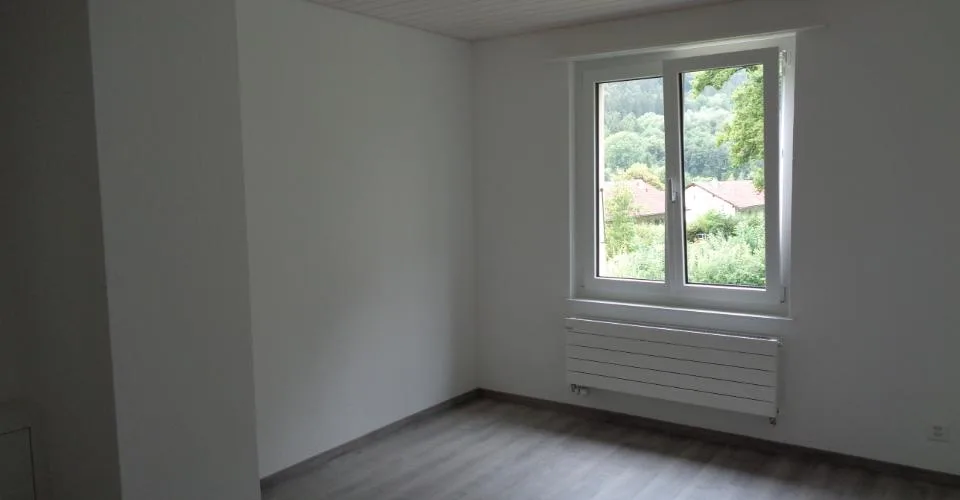 Appartement situé dans un petit immeuble de 4 logements.
