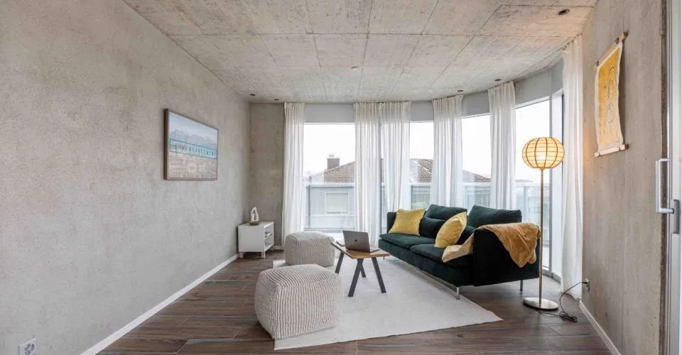 Appartement rooftop premium 2 chambres avec terrasse de 36 m² et vue sur les Alpes – Crissier, Lausanne
