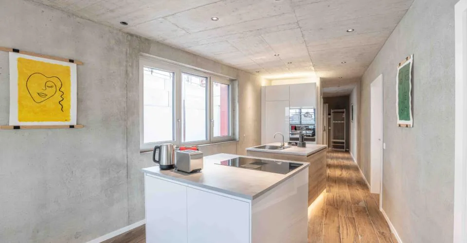 Appartement rooftop premium 2 chambres avec terrasse de 36 m² et vue sur les Alpes – Crissier, Lausanne
