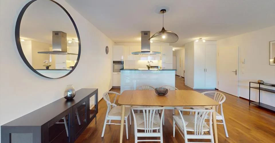 Magnifique appartement 2 chambres avec balcon et vues panoramiques à Morges