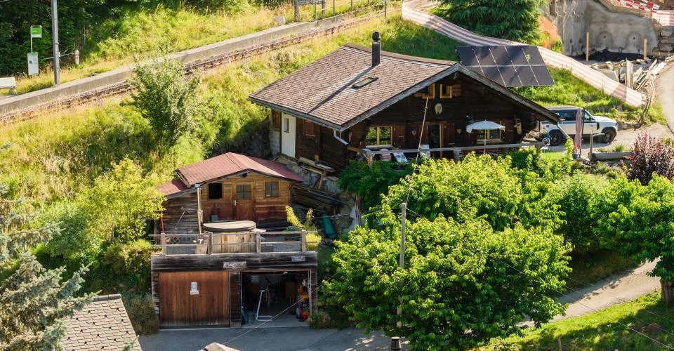 Chalet 4 pièces à Gryon - A LOUER A LA SAISON D'HIVER