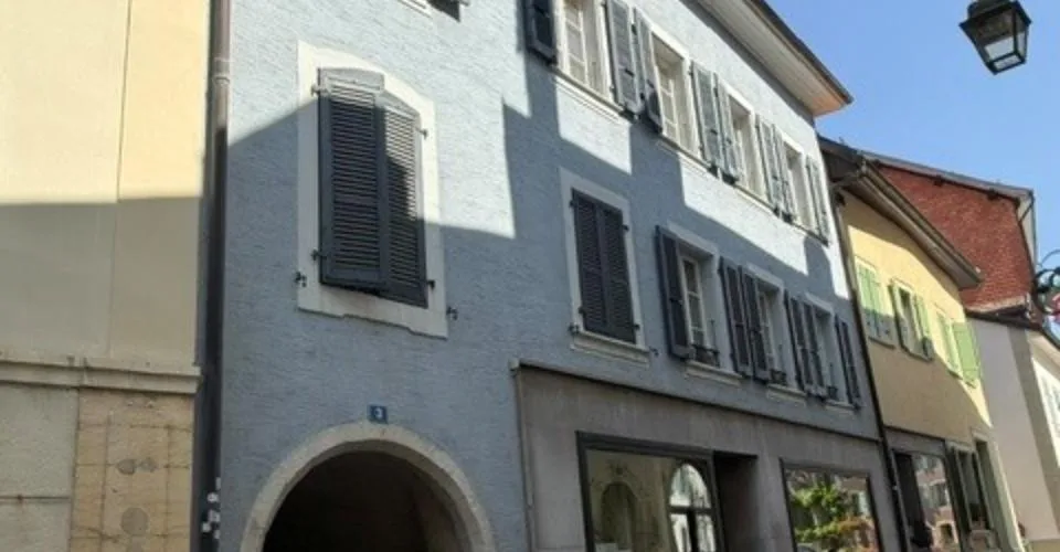 A louer, au centre de Cossonay, spacieux logement de 6 pièces