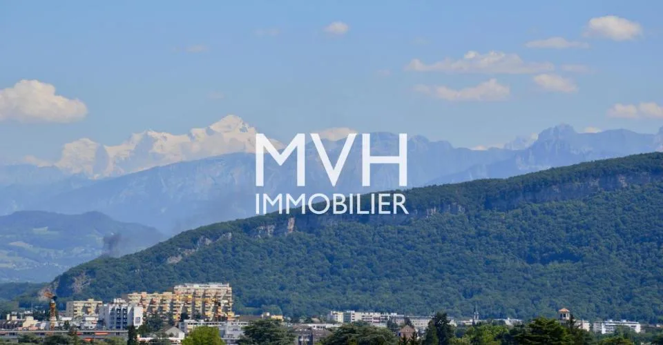Appartement rénové 9ème étage avec vue sur le Mont-blanc