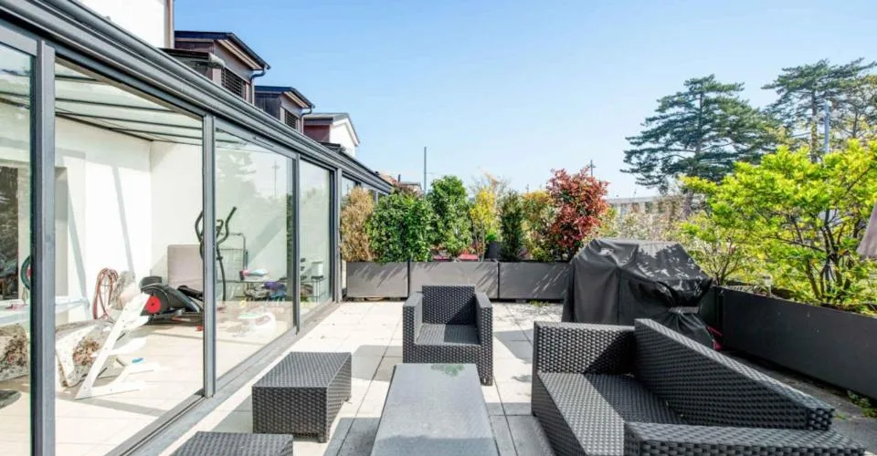 Appartement de 5 pièces triplex avec terrasse au Grand-Lancy