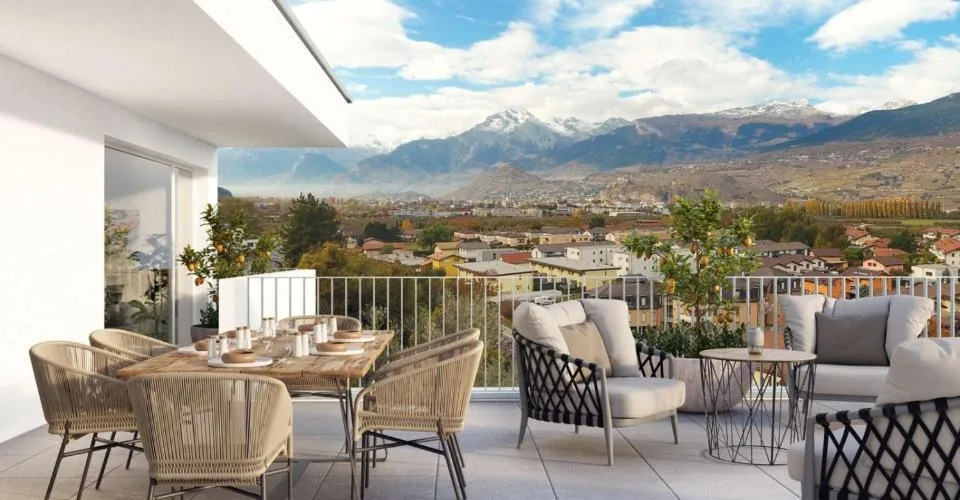Les Terrasses de Bramois - Lot 5 – Foto 7 von 7