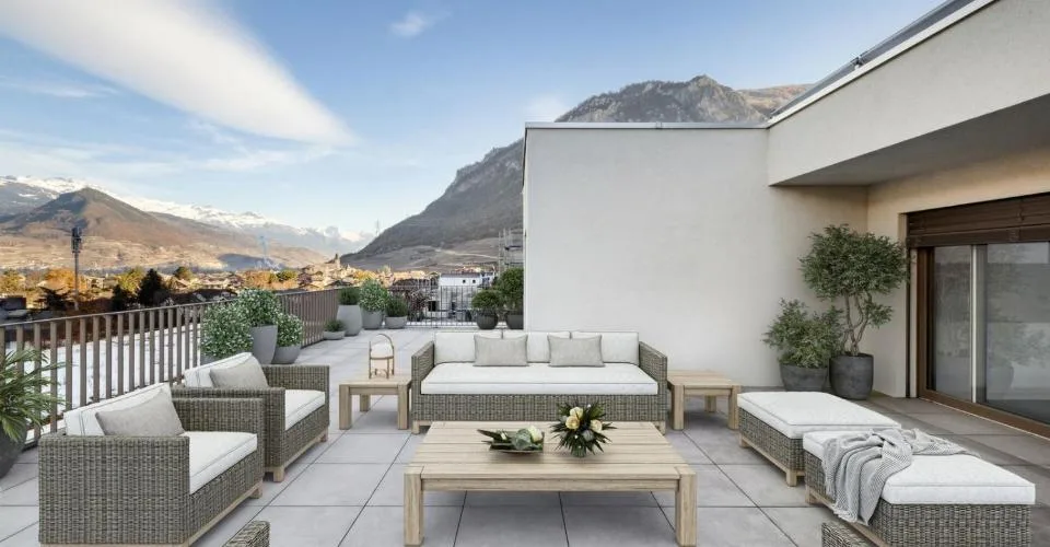 Les Terrasses de Bramois - Lot 5 – Foto 2 von 7