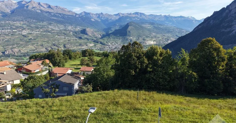 Terrain à vendre dans le quartier de l'Argilly - Sutor à Vex