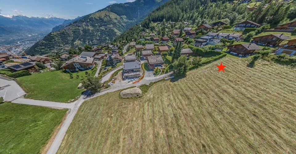 Terrain viabilisé libre de mandat dans un quartier résidentiel très proche du centre de la station