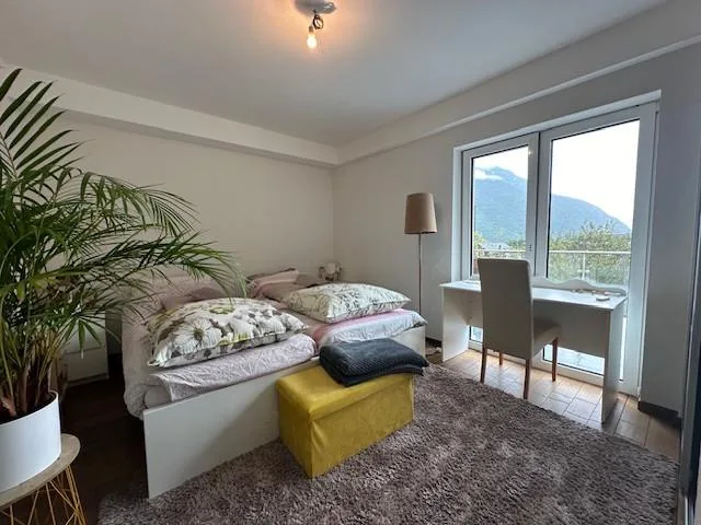 BEL APPARTEMENT D'ANGLE EN ATTIQUE AU CENTRE DU VILLAGE D'EVIONNAZ