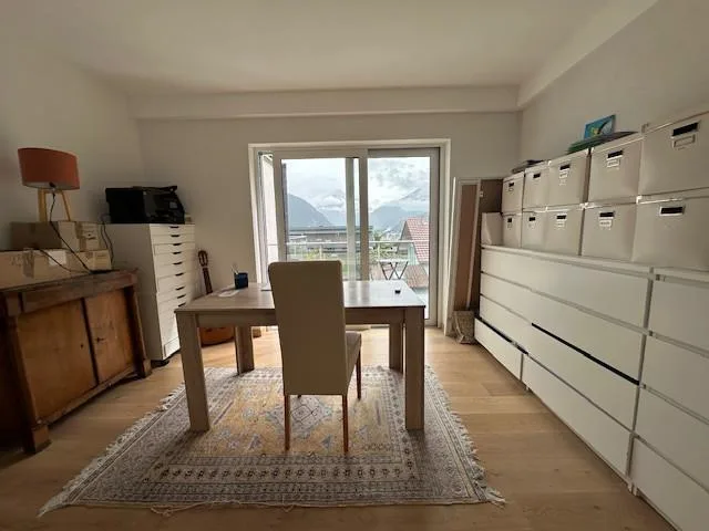 BEL APPARTEMENT D'ANGLE EN ATTIQUE AU CENTRE DU VILLAGE D'EVIONNAZ
