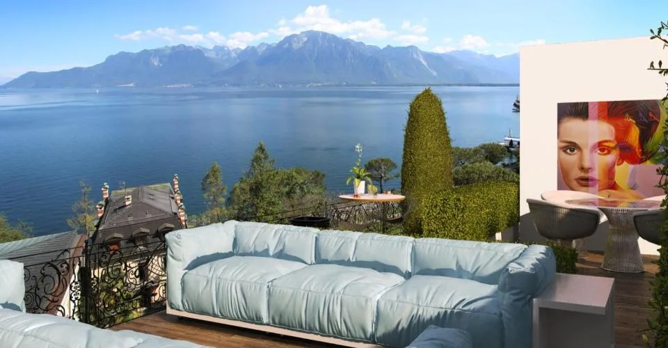 Magnifique appartement au centre de Montreux!!!
