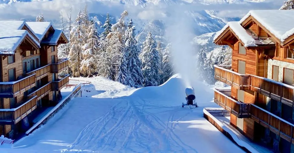 Superbe appartement de 5.5 pièces en attique (ski-in & ski-out) sur les pistes de ski à Veysonnaz