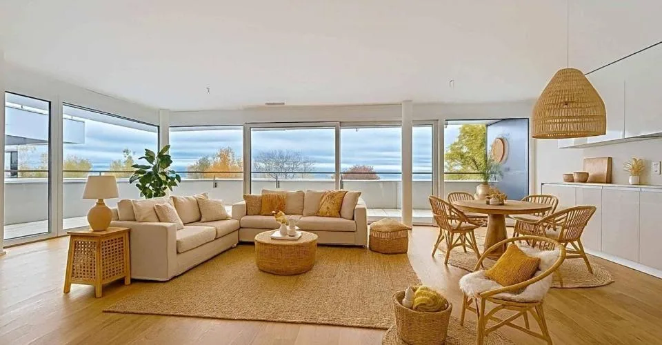 Luxuriöse 4.5-Zimmer-Wohnung mit überdachtem Balkon – Foto 2 von 13