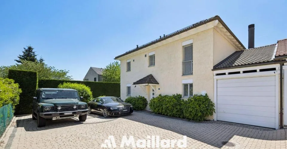 Magnifique villa contemporaine à Founex