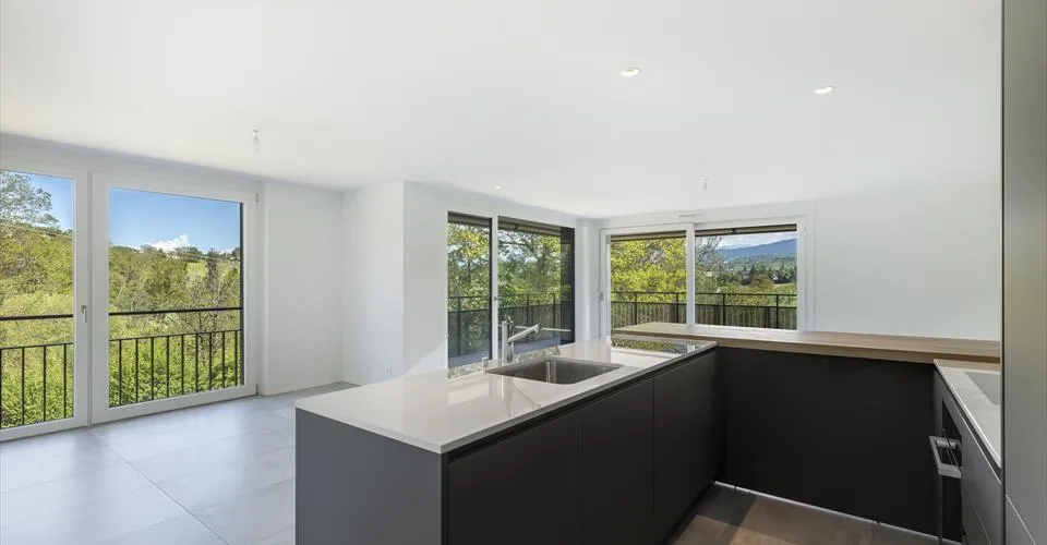 "Magnifique appartement de 4,5 pièces avec beau dégagement