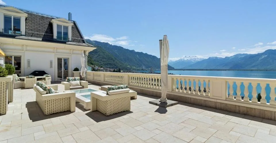 Unique - Penthouse de prestige avec vue panoramique à Montreux – Foto 2 von 13