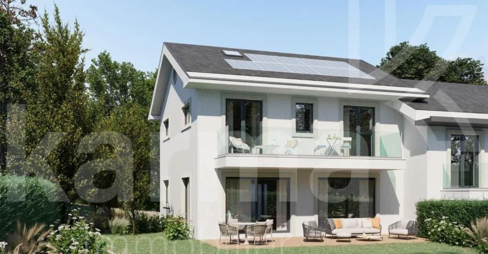 PERMIS EN FORME - Projet neuf de 3 villas jumelées - VILLA A