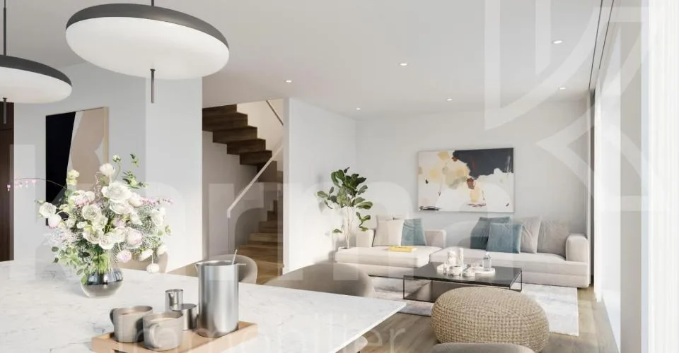 PERMIS EN FORME - Projet neuf de 3 villas jumelées - VILLA A