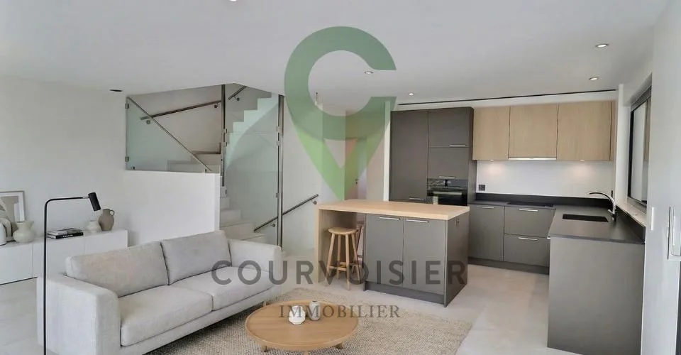Neuf ! Villa jumelée avec horizon dégagé sur la chaîne des Alpes