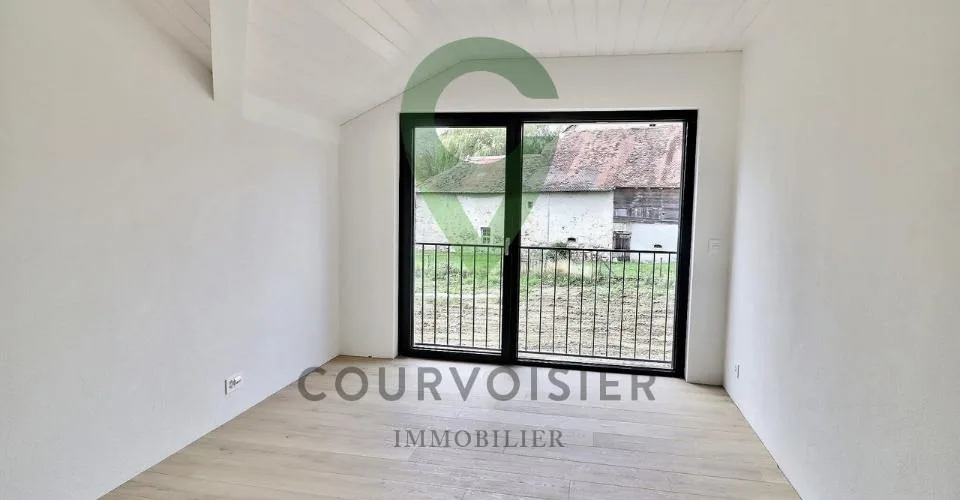 Neuf ! Villa jumelée avec horizon dégagé sur la chaîne des Alpes