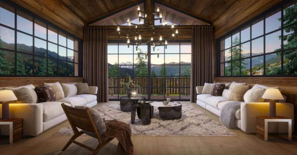 A vendre en Exclusivité un CHALET HAUT STANDING proche des Esserts – photo 2 sur 6