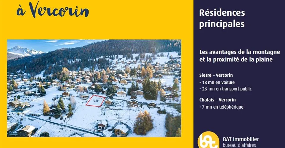 Vercorin - Chalet Avouintsettes - avec permis de construire – Foto 2 von 10